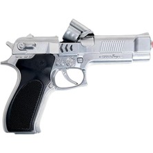 Focus Bang Full Metal Gerçekçi Tasarım Metalik Renk Tabanca,mantar Mermi Hediyeli,kemere Takma Aparatlı