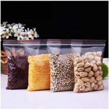 Ambalaj Kilitli Torba Şeffaf Kilitli Poşet Tüm Ebatlar 100'LÜ (10X12 Cm)