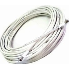 15 Metre 64 Tel Rg6/u4 Full Hd 3D 4K Anten Tv Çanak Uydu Lnb Kablosu (F Konnektör Takılı Hazır) (15)