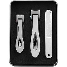 Trıco Ultra Geniş Ağızlı Paslanmaz Tırnak Makası Seti (Kalın,mantarlı,sert Tırnaklar Için)