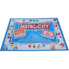 Metrocity Dünya Şehirleri Strateji ve Emlak Ticaret Kutu Oyunu
