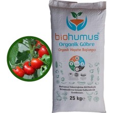 Domates Için, Organik Gübre, Organik Sertifikalı, Kök Geliştirici, Toprak Düzenleyici, Bitki Besleyici, 25 kg (1)