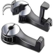 Concept Araç Koltuk Arkası Telefon Tutucu, Ayarlanabilir Başlık Askısı, Eşya Tutma Taşıma Askılığı, 1 Adet