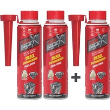 Dizel Yakıt Sistemi ve Enjektör Temizleyici - 3 Al 2 Öde (300X3 Ml) - Dizel Yakıt Sistemi ve Enjektör Temizleyici, Dizel Yakıt Katkısı, Dizel Motor Bor Katkılı Performans Artırıcı
