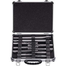 Professional Accessories 11 Parça Sds-Plus Karışık Darbeli Matkap ve Keski Seti (Beton ve Duvar Işleri Için, Darbeli Matkap Aksesuarı)