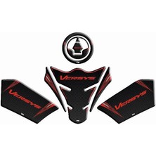 Skm Kawasaki ile Uyumlu Versys 650 Uyumlu Tank Pad Set 003
