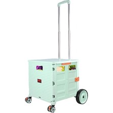 Style Katlanabilir Portatif Market ve Pazar Taşıma Arabası 40 kg BY06F