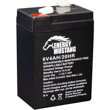 Volt 4 Amper Akü Orbus-Mustang 70 * 48 * 101 MM.-568 Gram