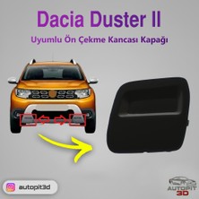 AutoPit 3D Dacia Duster 2 (2018 → ) Uyumlu Ön Çeki Demiri Kapağı