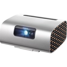 M10 Fhd 2200 Lumen Harman Kardon Hoparlorlu Taşınabilir Rgb Lazer Akıllı Projeksıyon