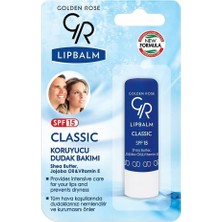 Rose Lip Balm Dudak Bakım Kremi Spf 15 Classic No:01