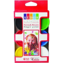 Parmak Boyası Su Bazlı 30 ml 6 Renk SD822 / Südor