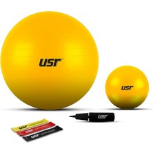 20+55 cm Pilates Topu + Pompası + 3 Micro Bant