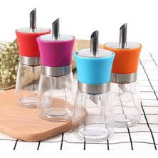 Home Cam Şekerlik ve Tuzluk – Kapaklı Dökmeli Tasarım, Şeffaf Cam Baharatlık, Toz Şeker, Tuz ve Baharatlar Için Kullanışlı Mutfak Masası Kabı (1 Adet)