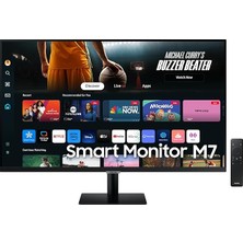 M7 LS32DM702UUXUF, 32" Inç, Uhd, 3840 x 2160, 4k, 4ms 60Hz, HDR10, Akıllı Monitör