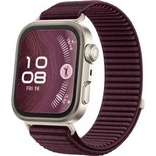 Magicool Huawei Fit 4 Braid Kordon - Mürdüm