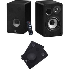 RM-400BK Aktif Stüdyo Referans Monitörü 4 Inç Çift Bluetooth USB 140 Watt
