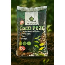 Peat 10L Organik Bitki Yetiştirme Ortamı (Hindistan Cevizi Torfu)