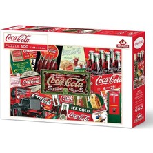 Puzzle Soğuk Içiniz, COLA-COLA-500 Parça Puzzle