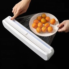 Streç Film ve Aluminyum Folyo Kesme Streç Film Kesici Vakum Sabitlemeli Streç Film Kesim Kutusu