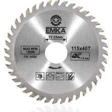 Ahşap Kesme Sunta Testeresi 115 mm 40 Diş