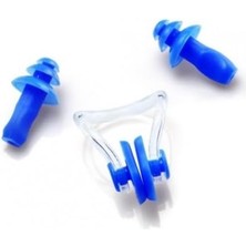 Kulak ve Burun Tıkaç Seti, Silikon Yüzücü Tıkaç Seti, Gürültü Engelleyici Kulak Tıpası, Su Girme Engelleyici Burun Klipsi Şeffaf Kutulu