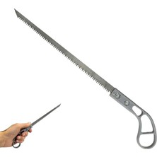 Saplı Ince Pratik Testere 34 cm Ahşap Marangoz Hobi Testeresi 1 Adet