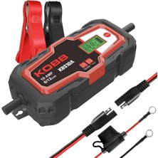 KBS10A 6/12V 200A Dijital Akü Şarj/akü Bakım/desülfatör ve Power Supply