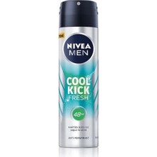 Men Cool Kick Fresh Sprey Deodorant 150 ml 1 Paket (1 x 150 Ml)