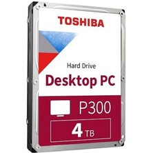 P300 HDWD240UZSVA 3.5 Inç 4 Tb 5400 Rpm 128 MB Sata 6.0gb/s
