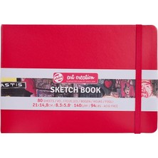 Art Creation Eskiz Defteri Kırmızı 14,8X21 Cm, 140 Gram