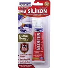 53.01.029 Tüp Silikon, 50G, Şeffaf