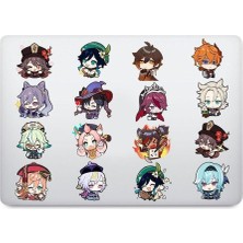 Major Selection Anime Temalı Defter Ajanda Planner Laptop Sticker Seti, A4
