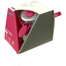 Scooter Zili Pembe, Yağmur Geçirmez, Silikon Kayış ile Kolay Montaj, Micro Scooterlar ve Bisikletler Için Uyumlu