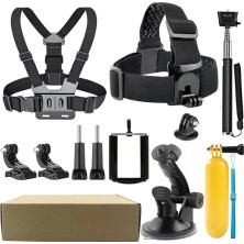 Aksiyon Kameraları Uyumlu Başlangıç Seti