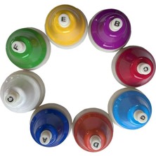 Hb-80 Çocuklar Için Eğitici Oyuncak Masa Zil Seti 8 Notalı Masa Zili Notalarla