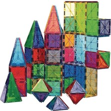 Magna Tiles Clear Colors 100 Parça Manyetik LEGO