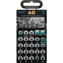 Engineering Pocket Operator Po-35 Speak Vocal, Synthesizer ve Sequencer, Entegre Mikrofonlu