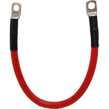 Kablo 25'lik Bakır 30CM (Kırmızı)