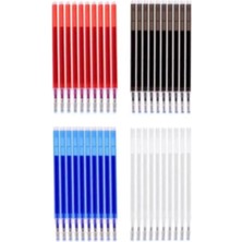 ile Uçan Silinebilen Refill Kalem Içi Kırmızı Siyah Beyaz Mavi 40 Adet