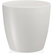 Çiçek Saksısı Beyaz 22 Litre