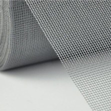 Fiberglass 120X500 cm Ebatlarında Menteşeli Sineklik Tülü Gri Renk