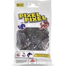 Castle 1000 Adet Midi Boncuk Siyah-(Black Actıvıty BEADS-1000 Pcs)-Pixel Pixel PPB-1000-28