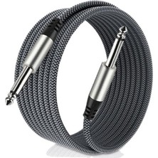 DS10 Enstrüman Jack Kablosu 6.35 mm Jak Kablo 10 Metre