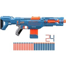Elite 2.0 Echo Cs-10 Blaster - 24 Nerf Dart, 10-Dart Klip Dergisi, Çıkarılabilir Omuz Desteği ve Namlu Uzatma, 4 Taktik Ray, Hayal Kırıklığı Içermeyen Ambalaj