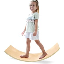 Denge Tahtası - Balance Board- Doğal Ahşap
