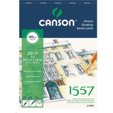 1557 Resim ve Çizim Blok 180GR A4 20YP Üstten Spiralli Resim Defteri