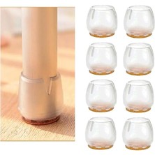 Sandalye Pabucu,masa,koltuk,tabure Ayak Kılıfı 8 Adet (Small)