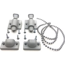 Cam Balkon Plastik Kilit Aparat Parça Set