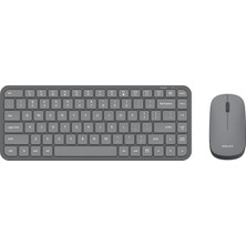 SPT6338 Kablosuz Türkçe Q Klavye ve Mouse Seti Gri